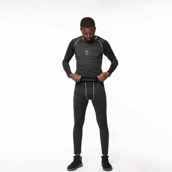 New Gym Workout Set Men's Compression set Sportswear maglia